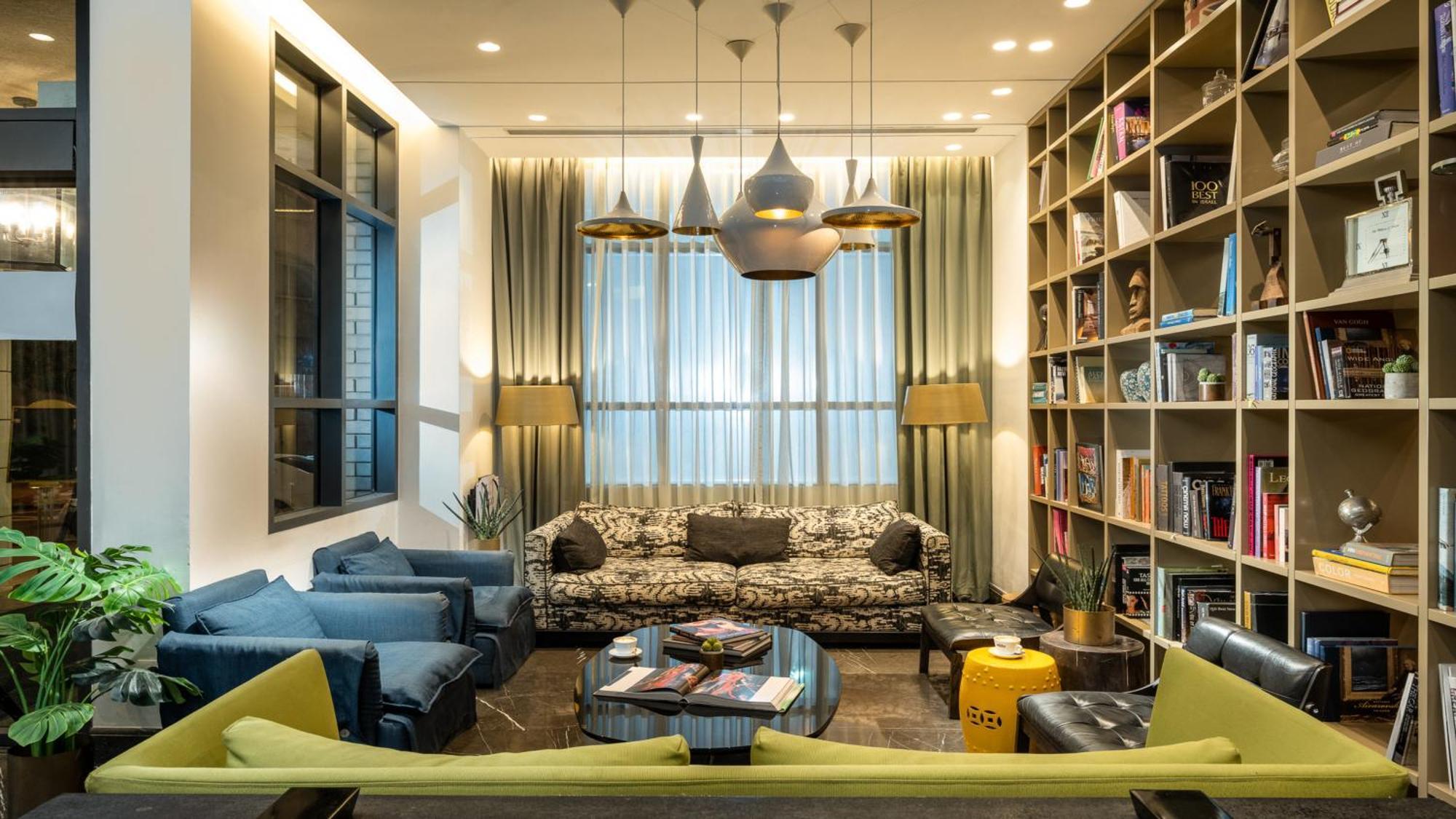 Hotel Indigo Tel Aviv - Diamond District By Ihg Giv'atayim Εξωτερικό φωτογραφία Library